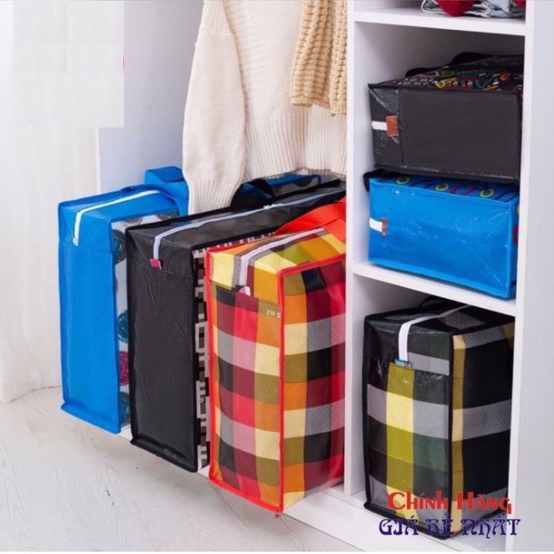 Túi bạt đựng hành lý , chăn quần áo kích thước lớn  70 x 55 x 26 cm chống thấm nước ,bụi bẩn  gọn gàng và tiện lợi cho mọi gia đình