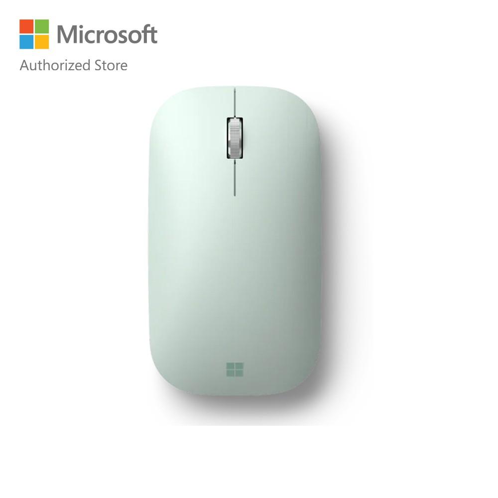 Chuột Bluetooth Microsoft BlueTrack Modern Mobile - Bạc hà Hàng chính hãng