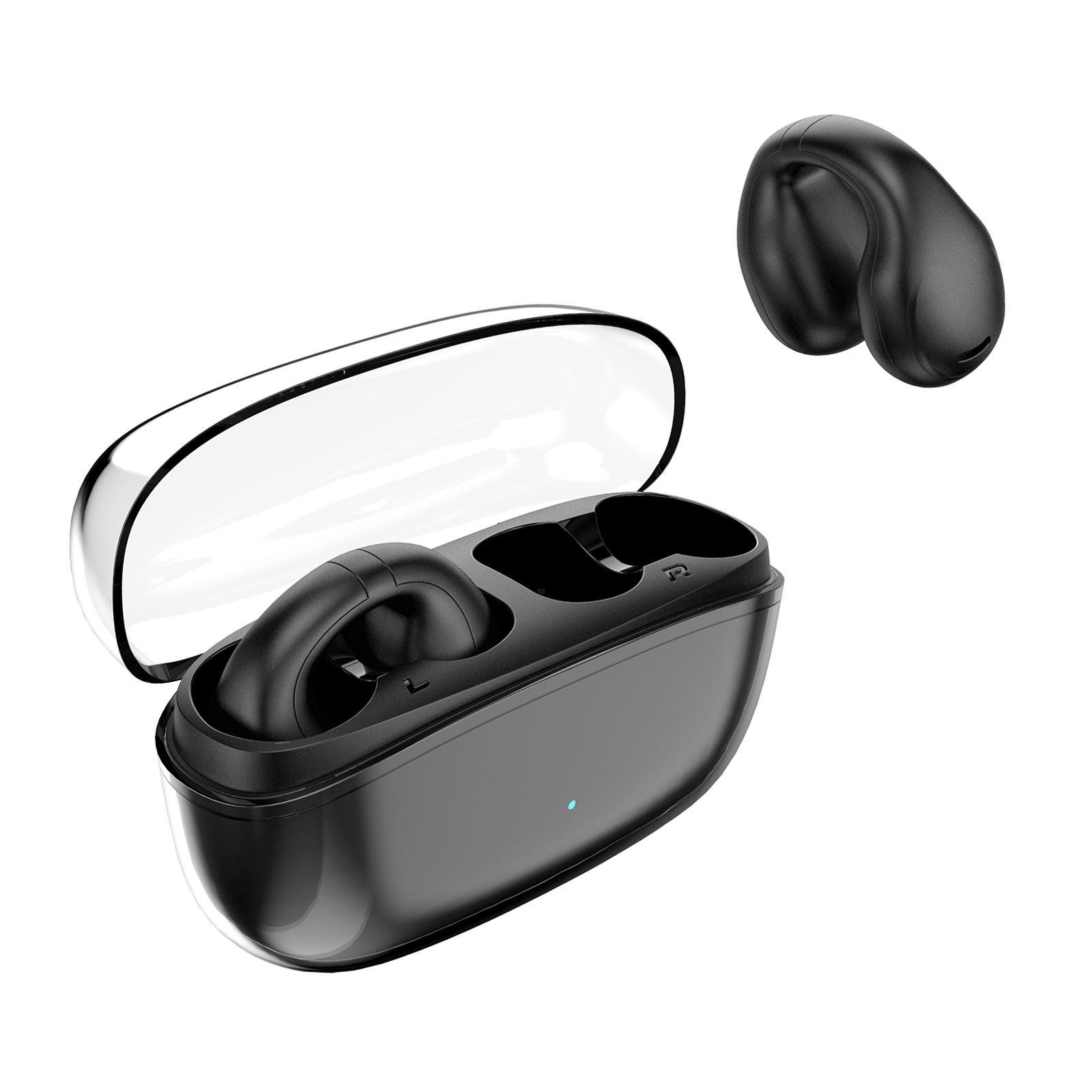 Wireless Ear Clip Headphone Low Latency Earphone for Running Driving Cycling