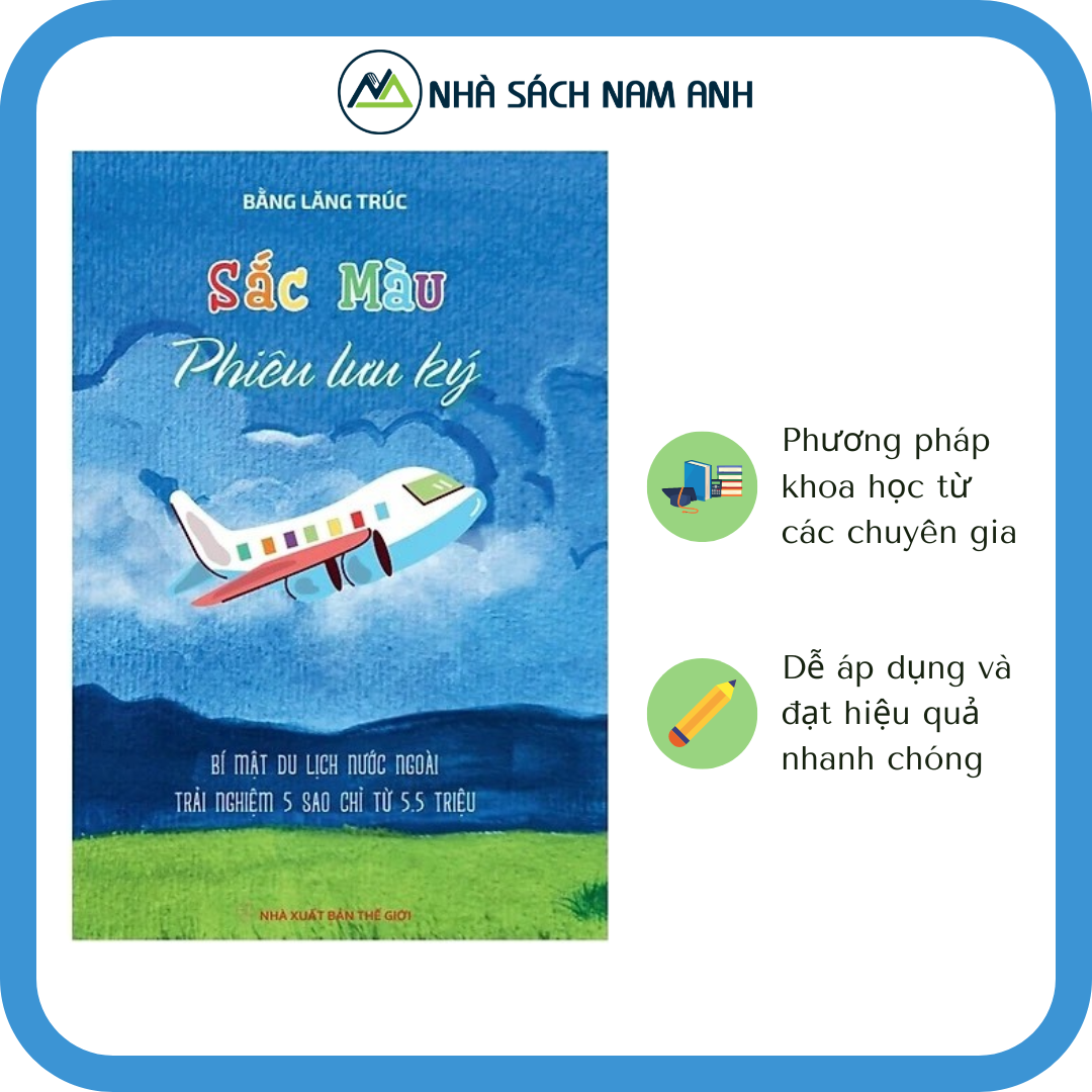 Sách - Sắc Màu Phiêu Lưu Ký - Tác Giả Bằng Lăng Trúc