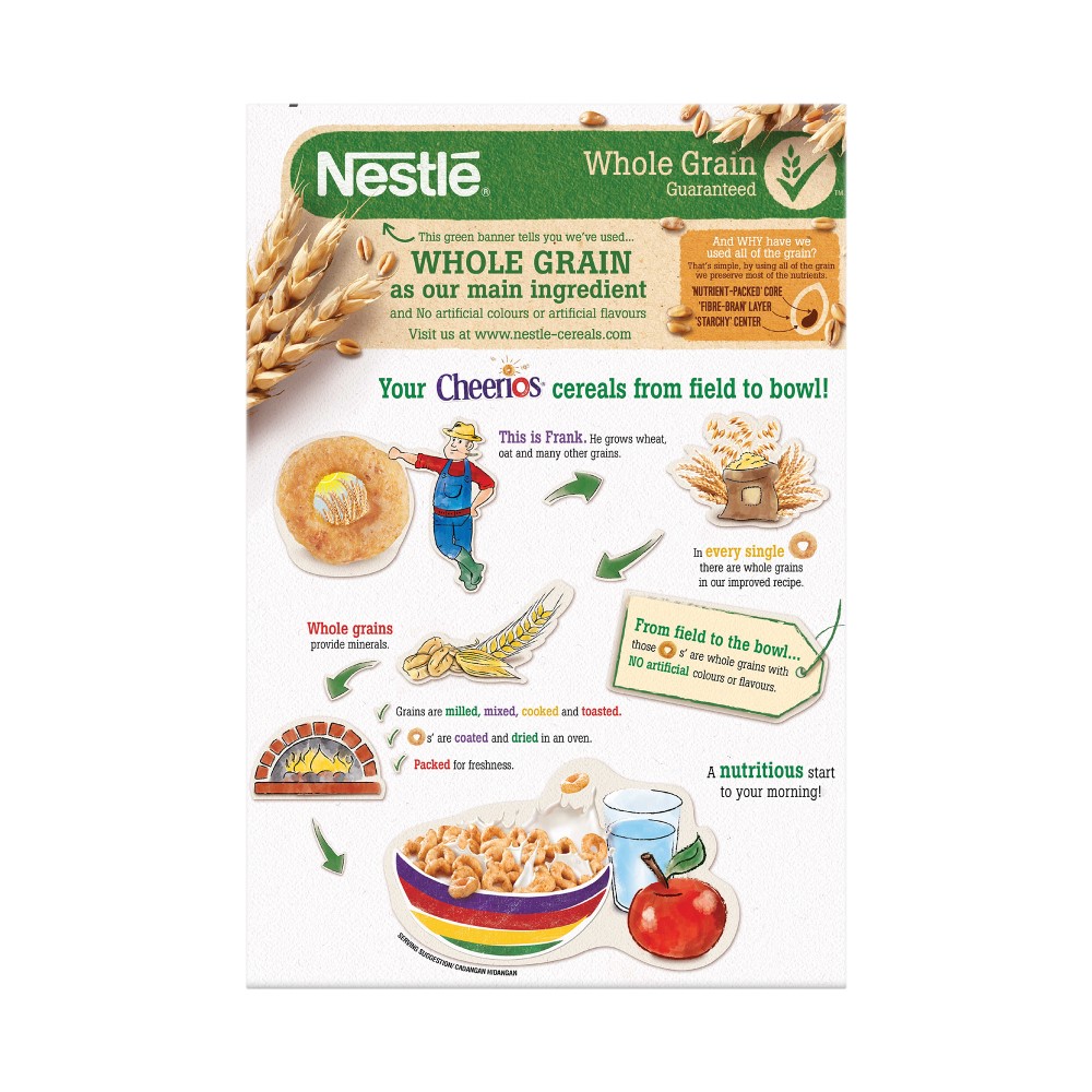 Ngũ cốc ăn sáng Nestlé Cheerios (Hộp 300g) - [Tặng 1 bình Lock &amp; Lock]