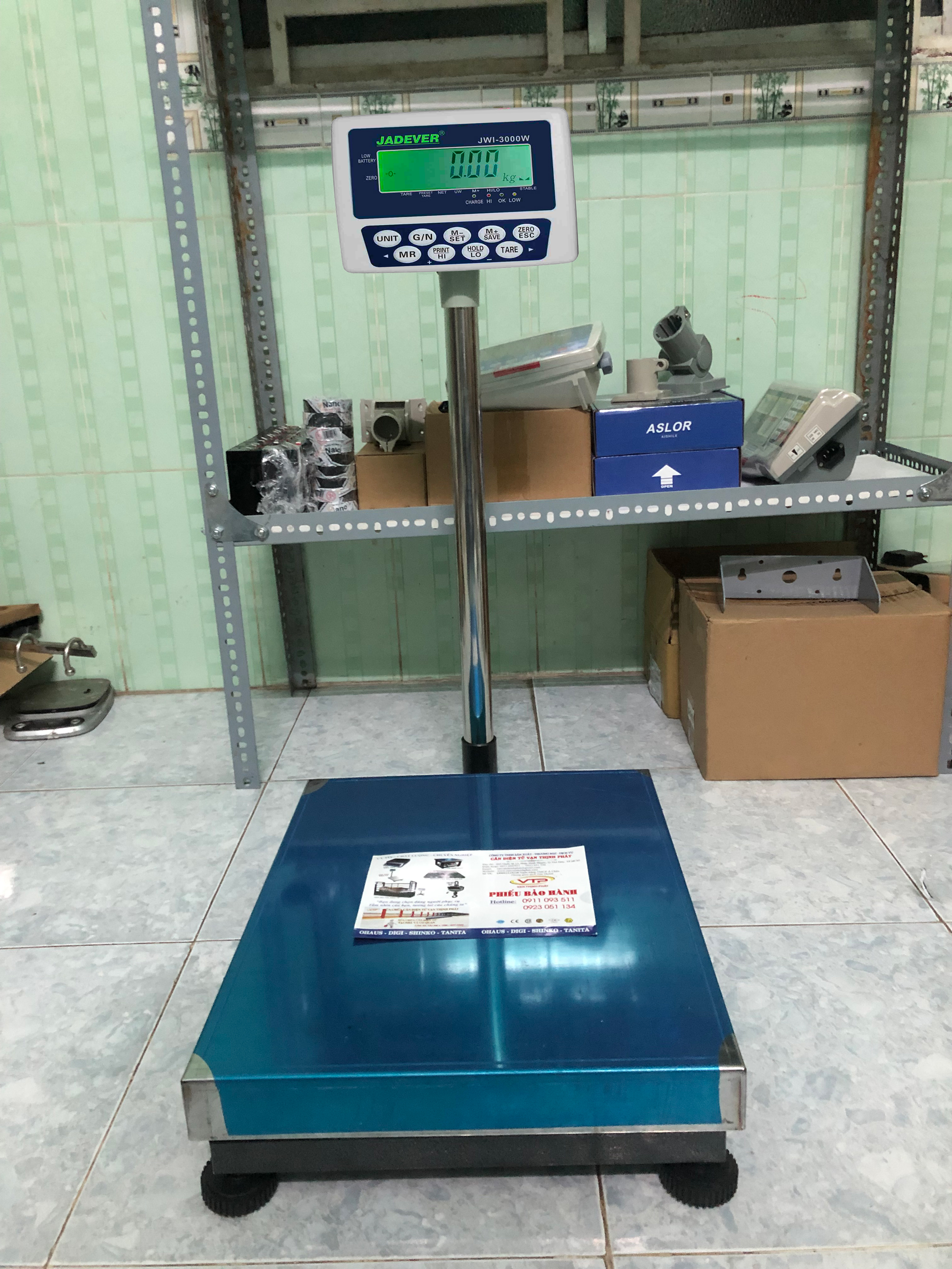 Cân Bàn Điện Tử JWI-3000W 100 kg