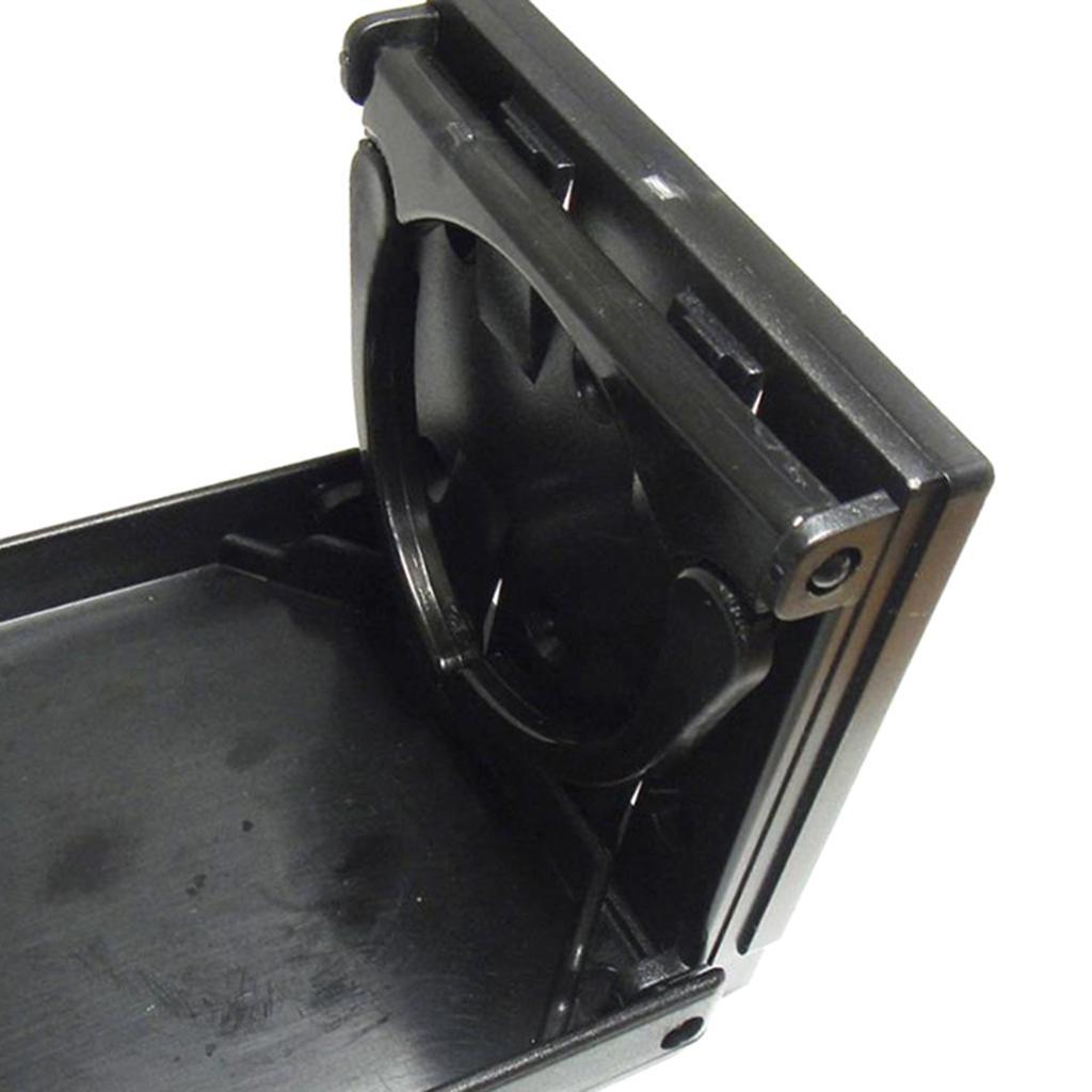 3pcs Adjustable Folding Black Nylon Drink Cup Holder for Boat Car Marine Rv