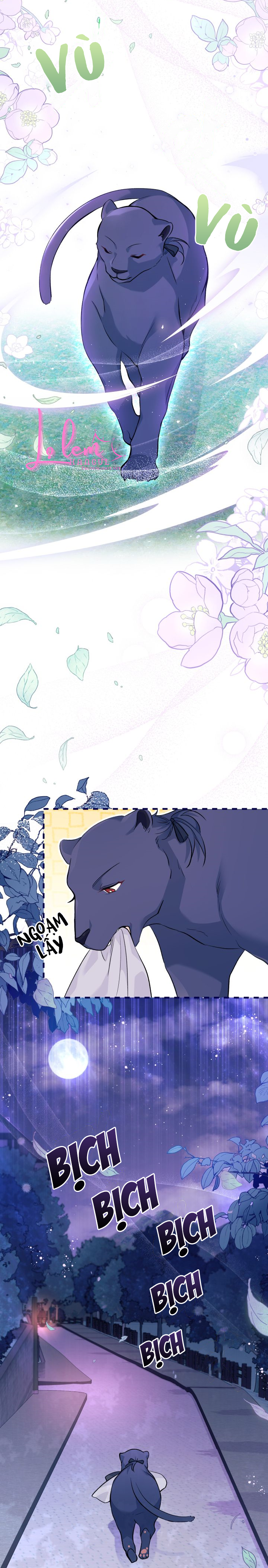 mối liên kết giữa báo đen và bé thỏ chapter 37.1 16