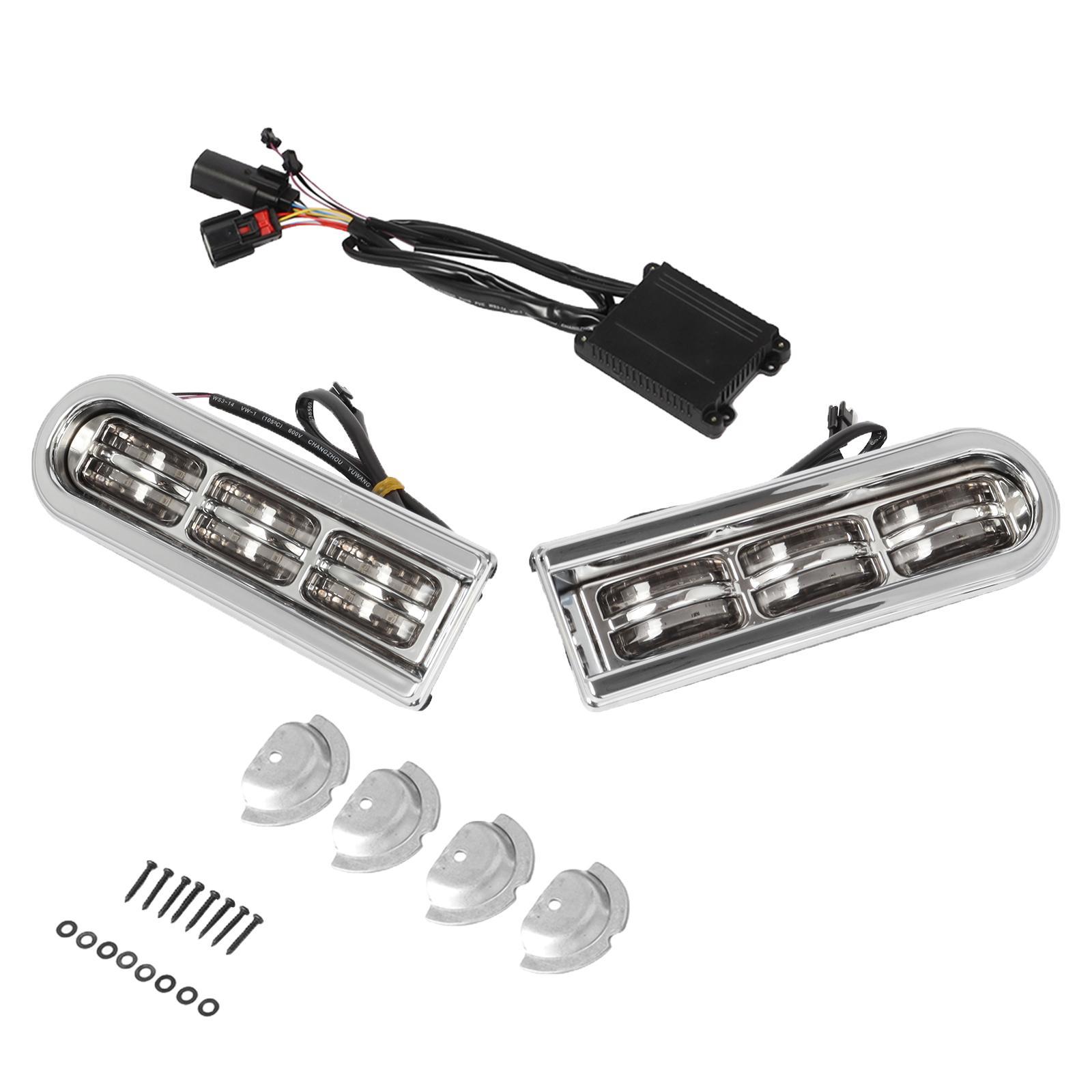 Saddlebag LED for Fltruse 2014-Later white