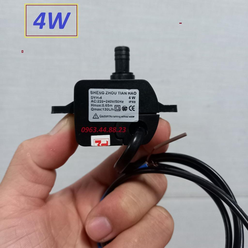 Bơm chìm mini 4W 7W 16W 18W 25W - 220V quạt điều hoà hơi nước - bể cá thủy cảnh