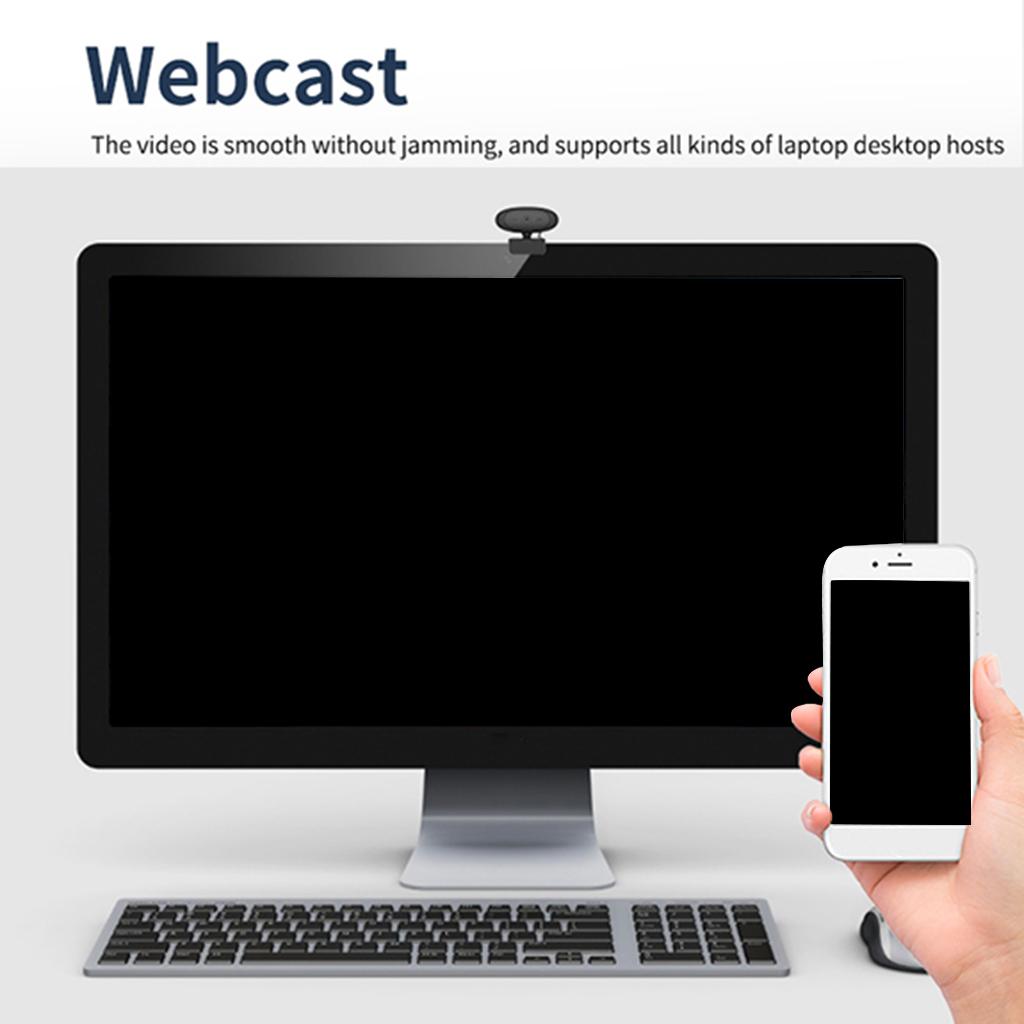 USB 2.0 HD Camera Webcam With Microphone For