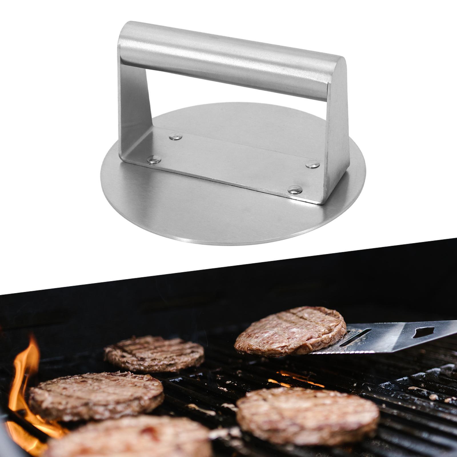Smasher Burger Press Flat Cookie Presser Burger Patty Maker, Professional Grill Cooking Tool, Meat Looser for Sandwiches Cooking Steak Paninis