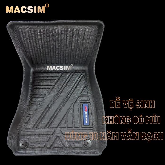 Thảm lót sàn xe ô tô Mercedes ben S 2021+ qd Nhãn hiệu Macsim chất liệu nhựa TPV cao cấp
