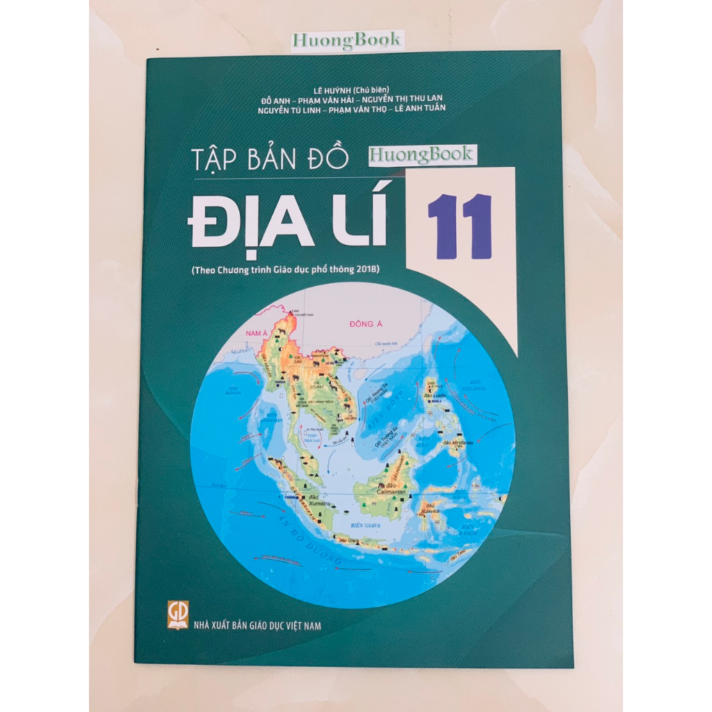 Sách - Tập Bản Đồ Địa Lí 11 ( Mới 2023 ) - ĐN