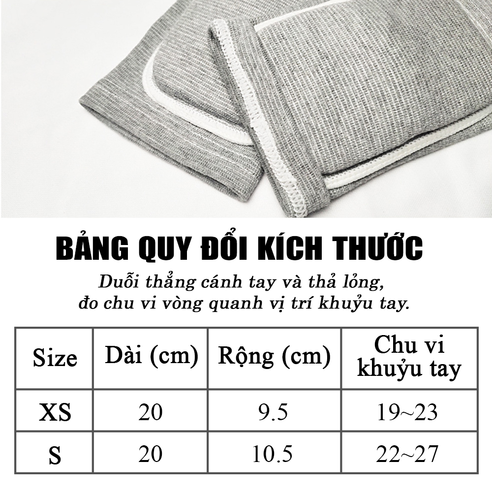 [Combo] Xỏ Khuỷu Tay và Bó gối có miếng đệm bảo vệ - Hỗ trợ tập Yoga, Gym, chơi thể thao