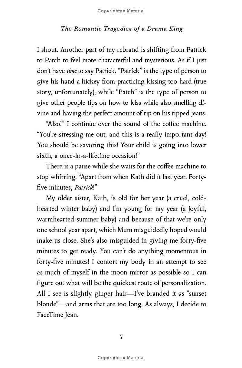 Sách ngoại văn: The Romantic Tragedies Of A Drama King