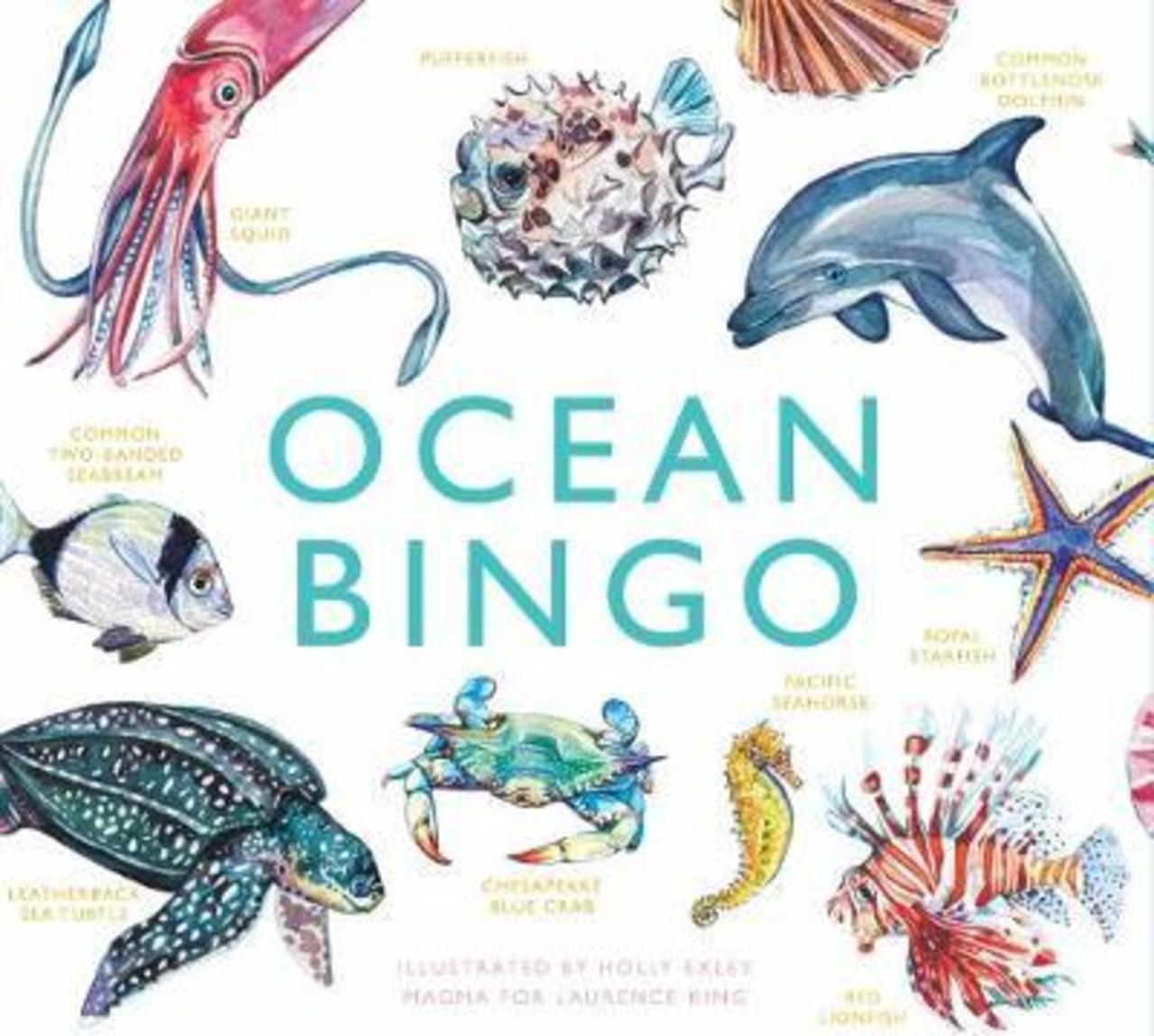 Sách - Ocean Bingo by Mike Unwin (UK edition, paperback)