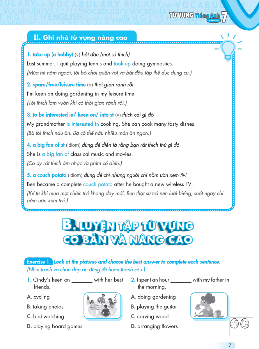 Global Success - Từ Vựng Tiếng Anh Nâng Cao 7  _MEGA