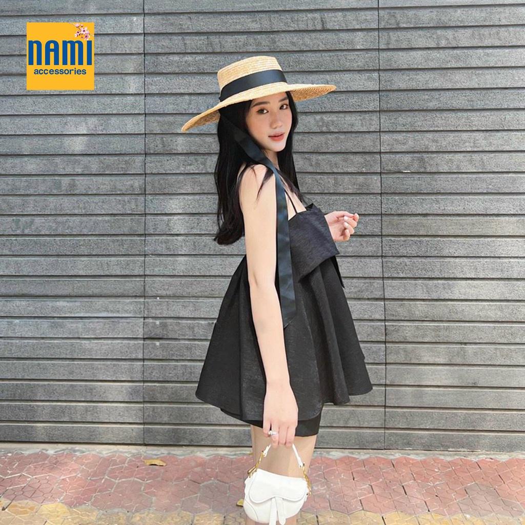 Set Áo Hai Dây Xếp Nơ Ngực Xoè Phồng Kèm Quần Short Siêu Dễ Thương Đáng Yêu - ATNU037