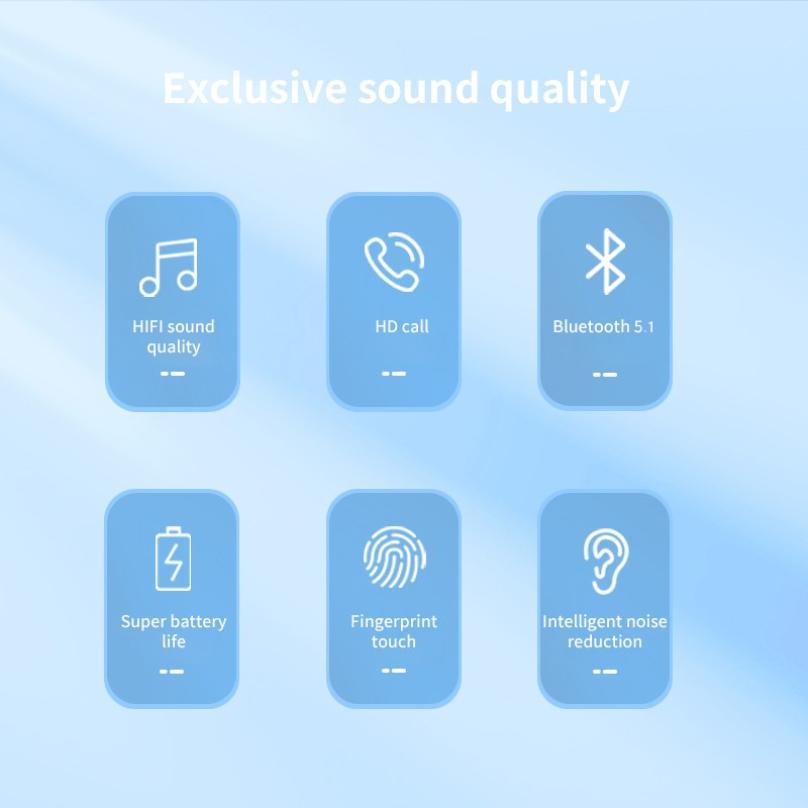 N21 Tai Nghe Nhét Tai Không Dây Tai Nghe Bluetooth Chống Nước Không Dây Tai Nghe Có Micro Màn Hình Hiển Thị LED Bán Thể Thao Tws Tai Nghe Nhét Tai