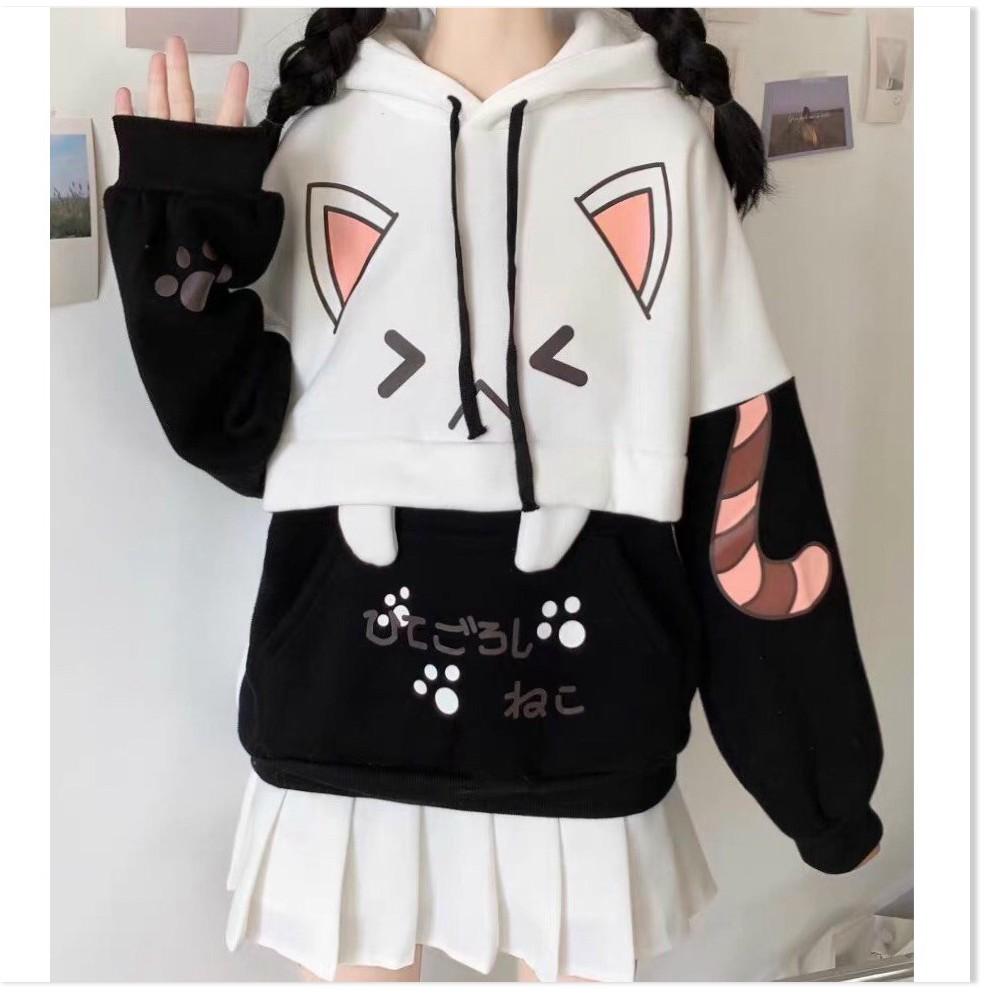 ÁO HOODIES FOM TO Y HÌNH MỚI NHẤT 2021 GIÀNH CHO CÁC BẠM NỮ XINH XẮN LANA FASHION