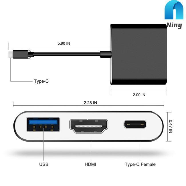 Cáp Chuyển Đổi HDMI Type-C Sang HDMI Cho Máy Chơi Game Nintendo Switch