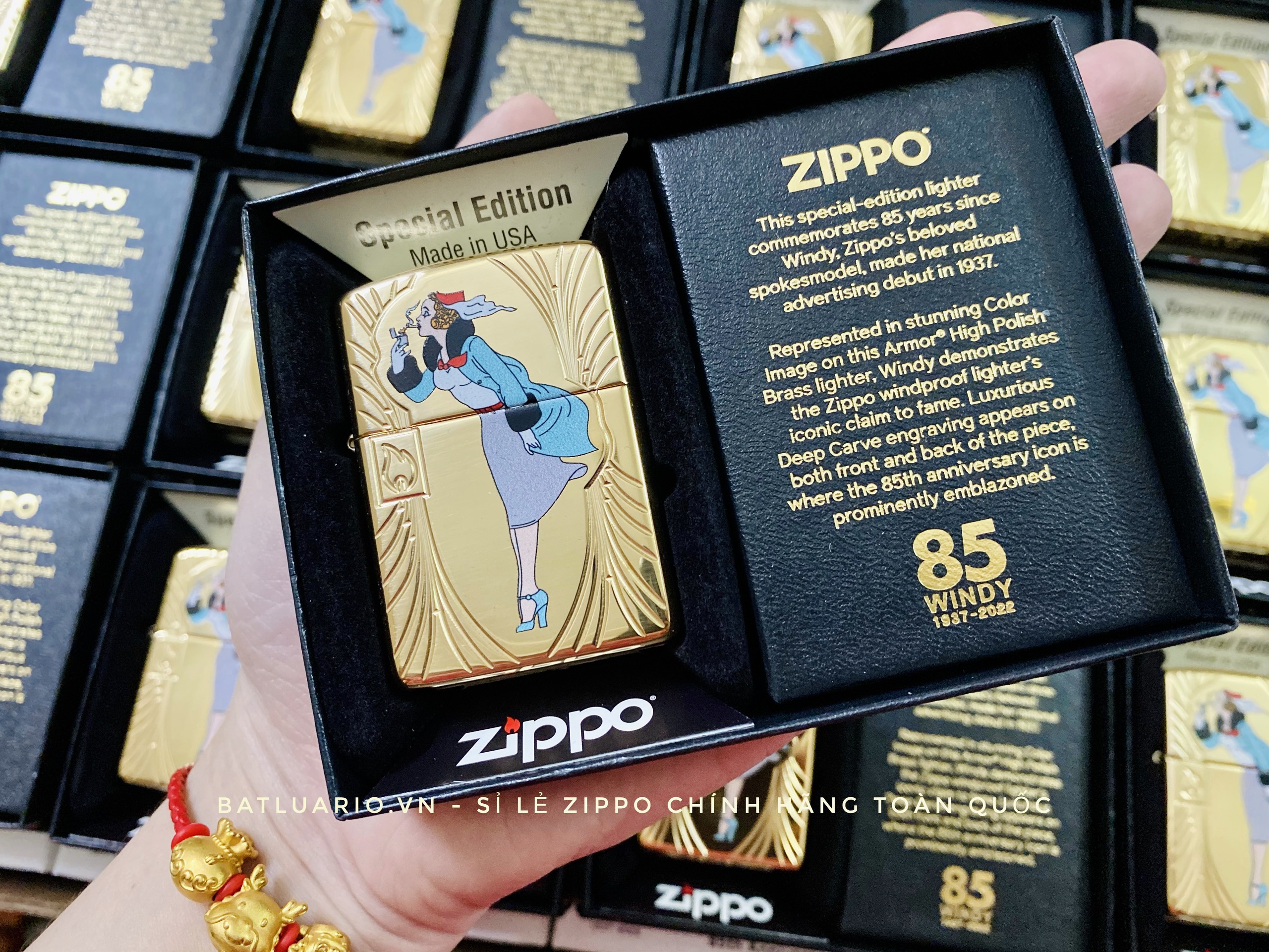 Bật Lửa Zippo 48413 – Zippo Windy 85th Anniversary Collectible