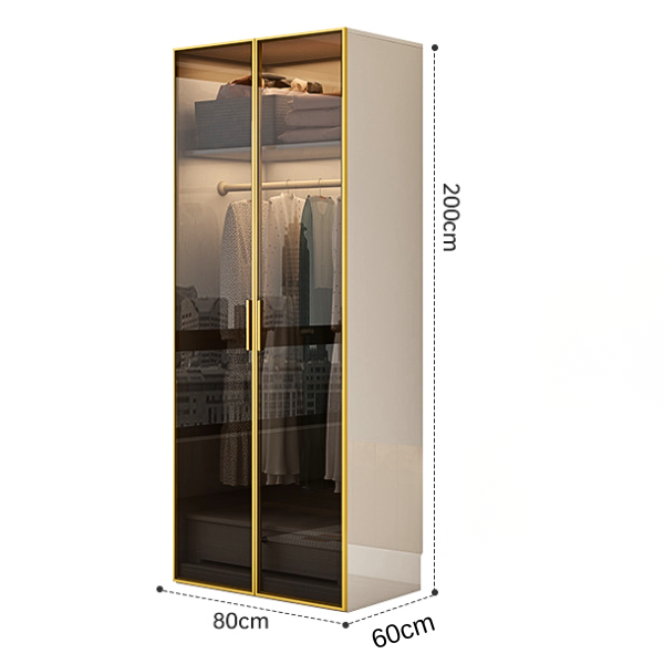 [ Miễn phí vận chuyển &amp; lắp đặt]  Tủ quần áo cánh kính Ohaha - TCK009