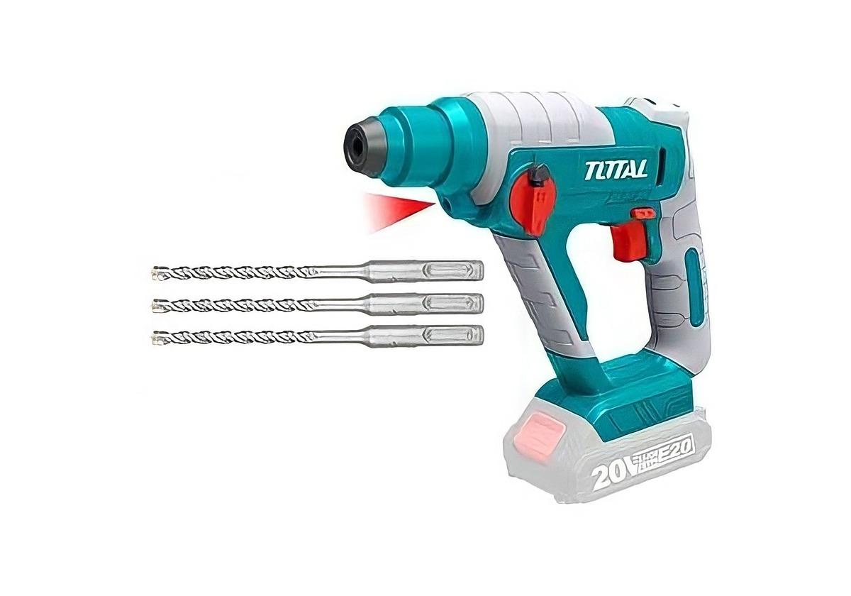 MÁY KHOAN ĐỤC BÊ TÔNG DÙNG PIN 20V E20 13MM  TOTAL TRHLIE2001 - HÀNG CHÍNH HÃNG