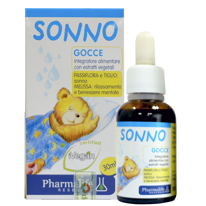 Siro ngủ ngon an thần cho bé Sonno Bimbi Gocce 30ml | KBM01