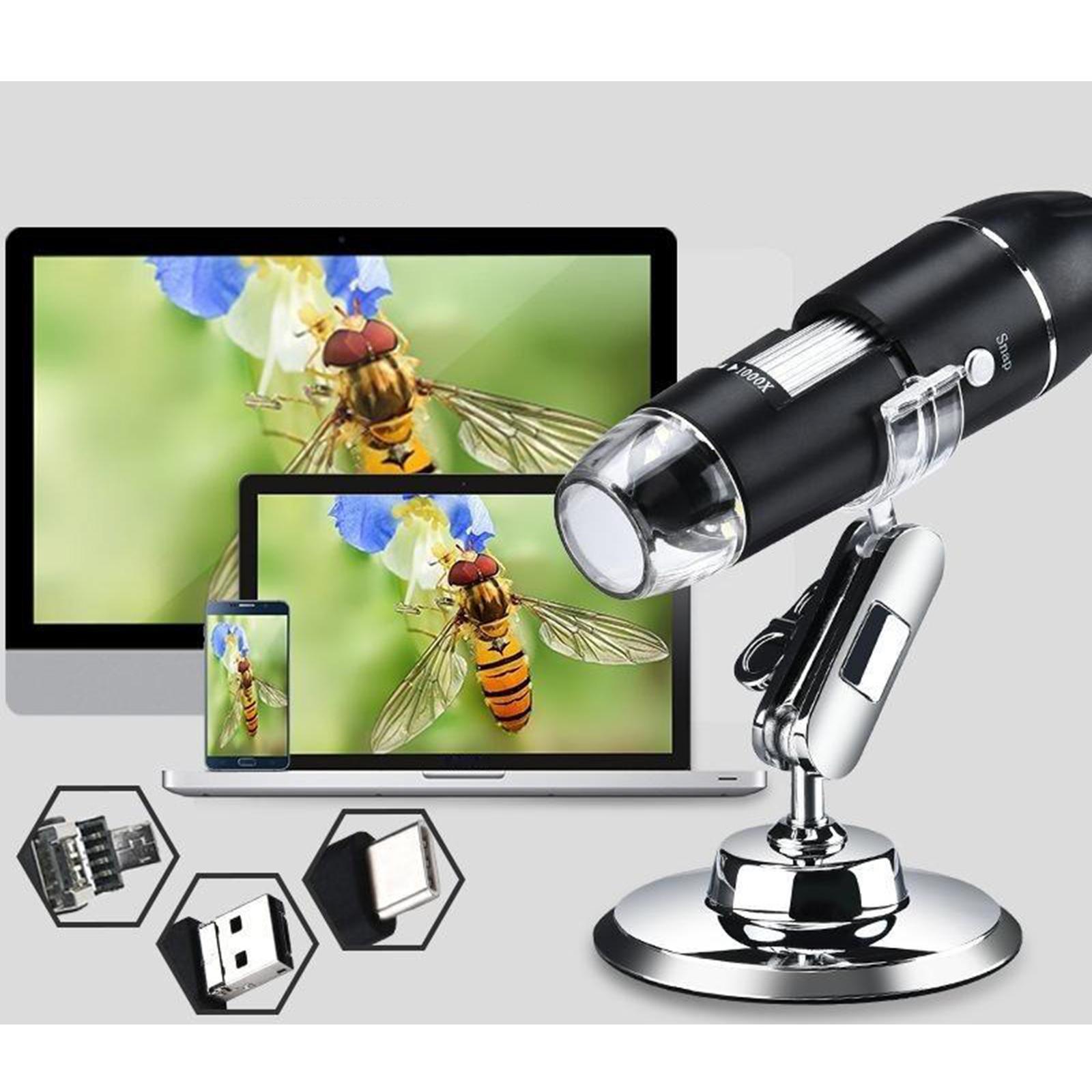 Digital  Mini Pocket Handheld USB  8 LED  Tablet 1600X