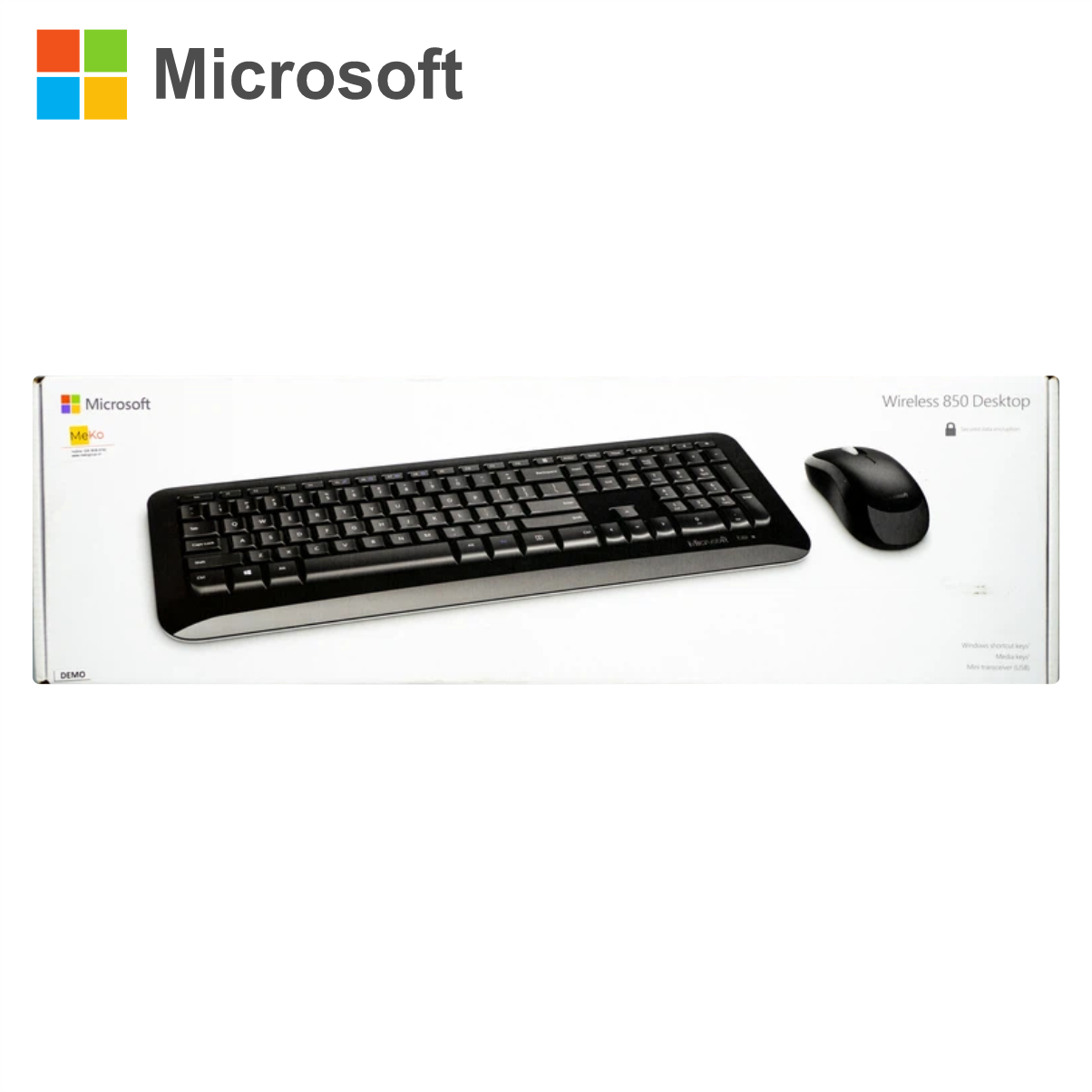 Bộ Bàn Phím Và Chuột Không Dây Wireless Microsoft 850 - PY9-00018 - Hàng Chính Hãng