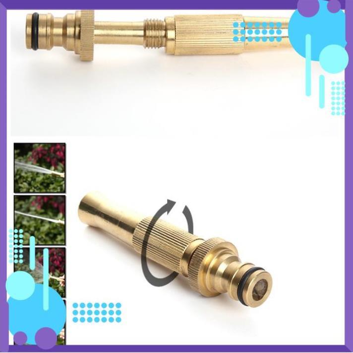 Vòi Xịt Nước️ Bộ dây vòi xịt nước rửa xe, tưới cây , tăng áp 3 lần, loại 7m, 10m 206587 đầu đồng, cút đồng