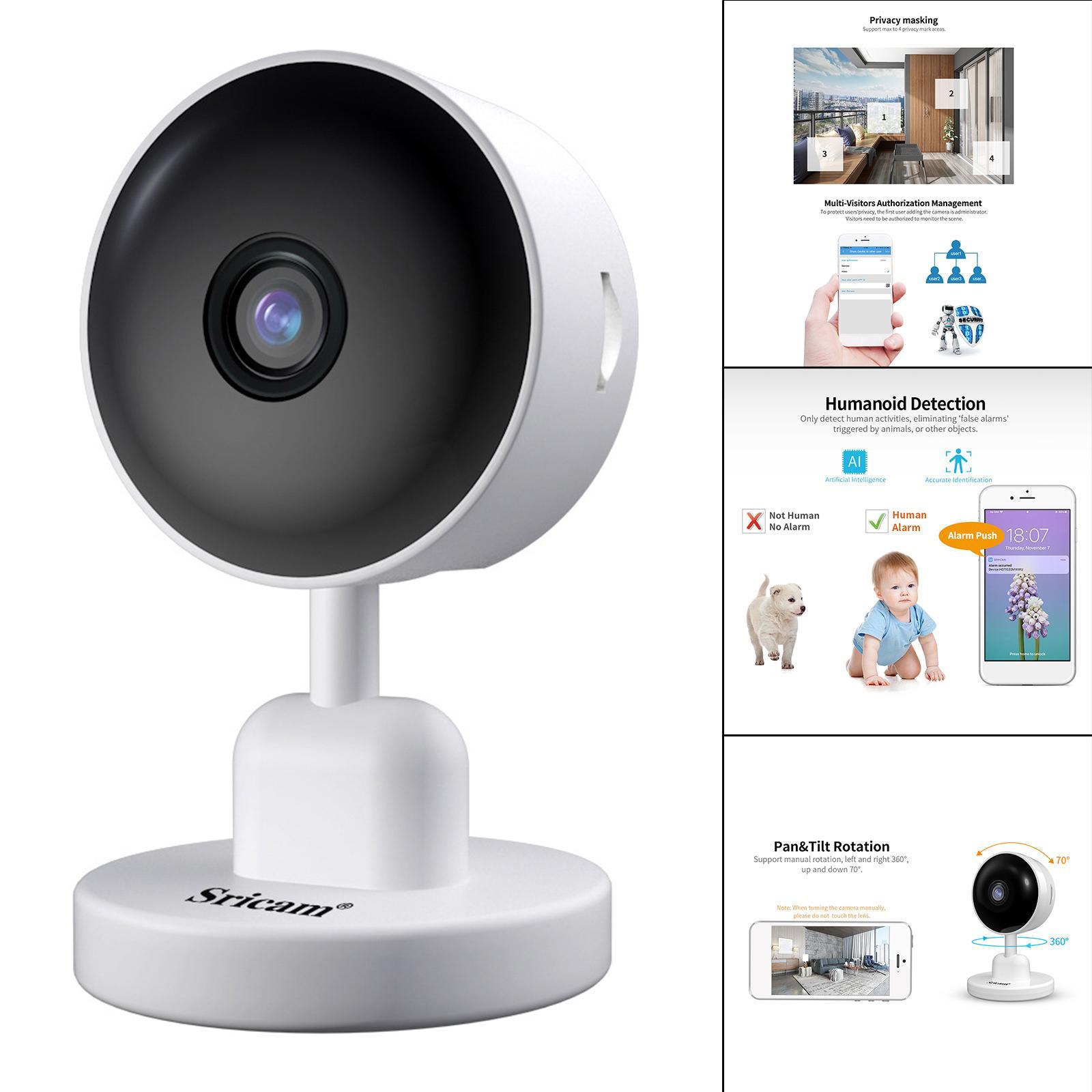 WiFi Camera 1080P Cloud IP Security Camera Wireless Auto-Cruise CCTV