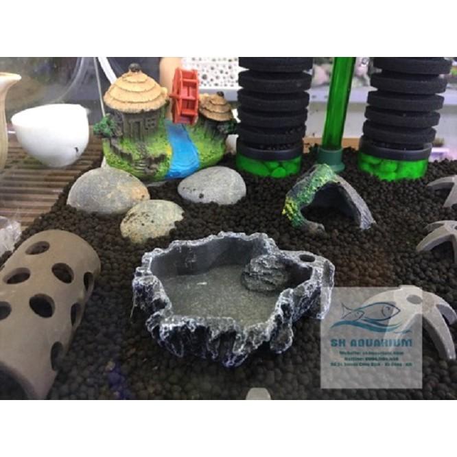 Chén đá cho tép ăn