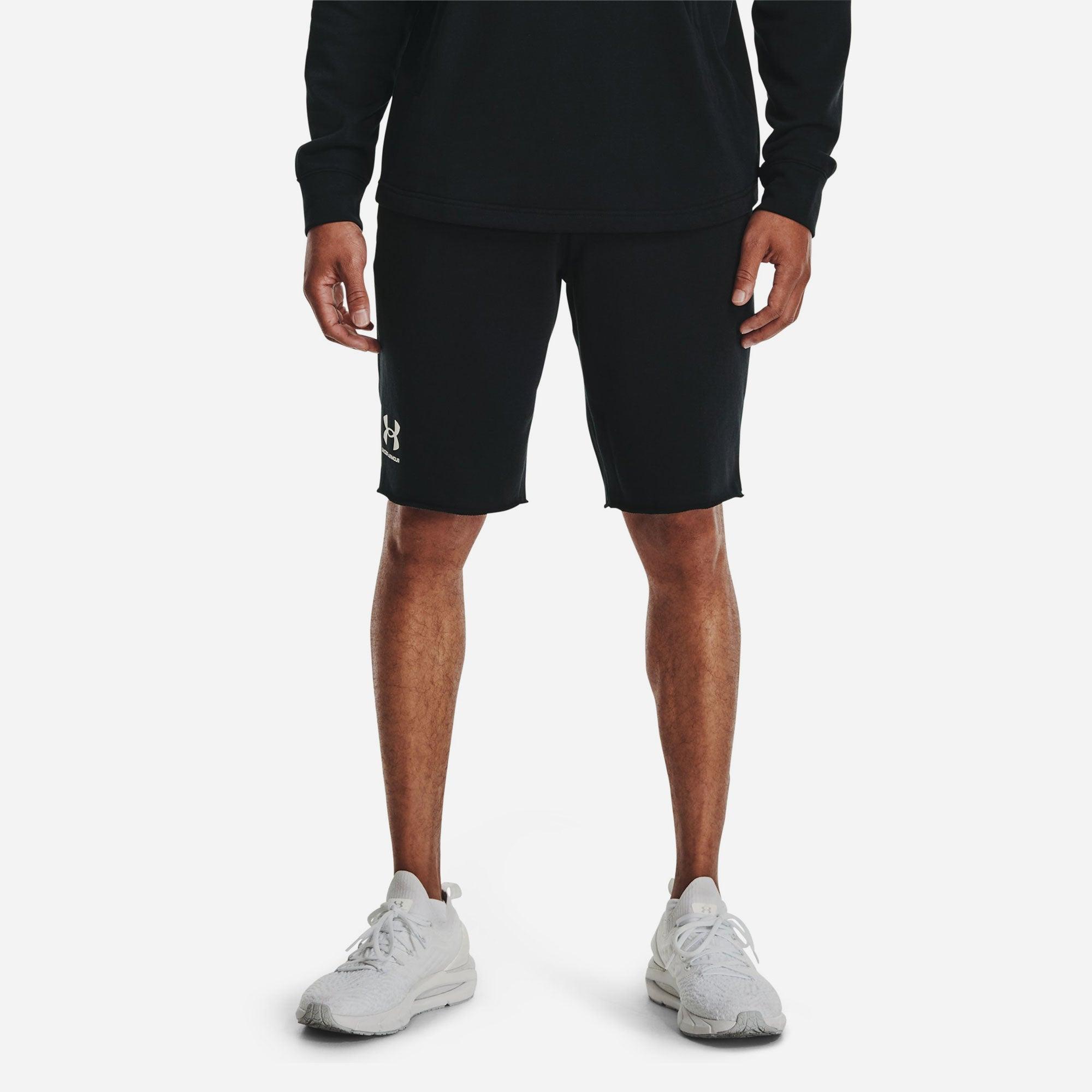 Quần ngắn thể thao nam Under Armour Rival Terry - 1361631-001