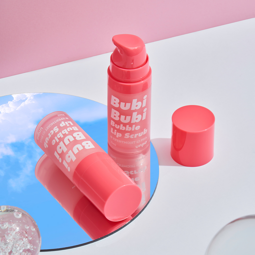 Tẩy Tế Bào Chết Sủi Bọt Cho Môi Unpa Bubi Bubi Bubble Lip Scrub 10ml