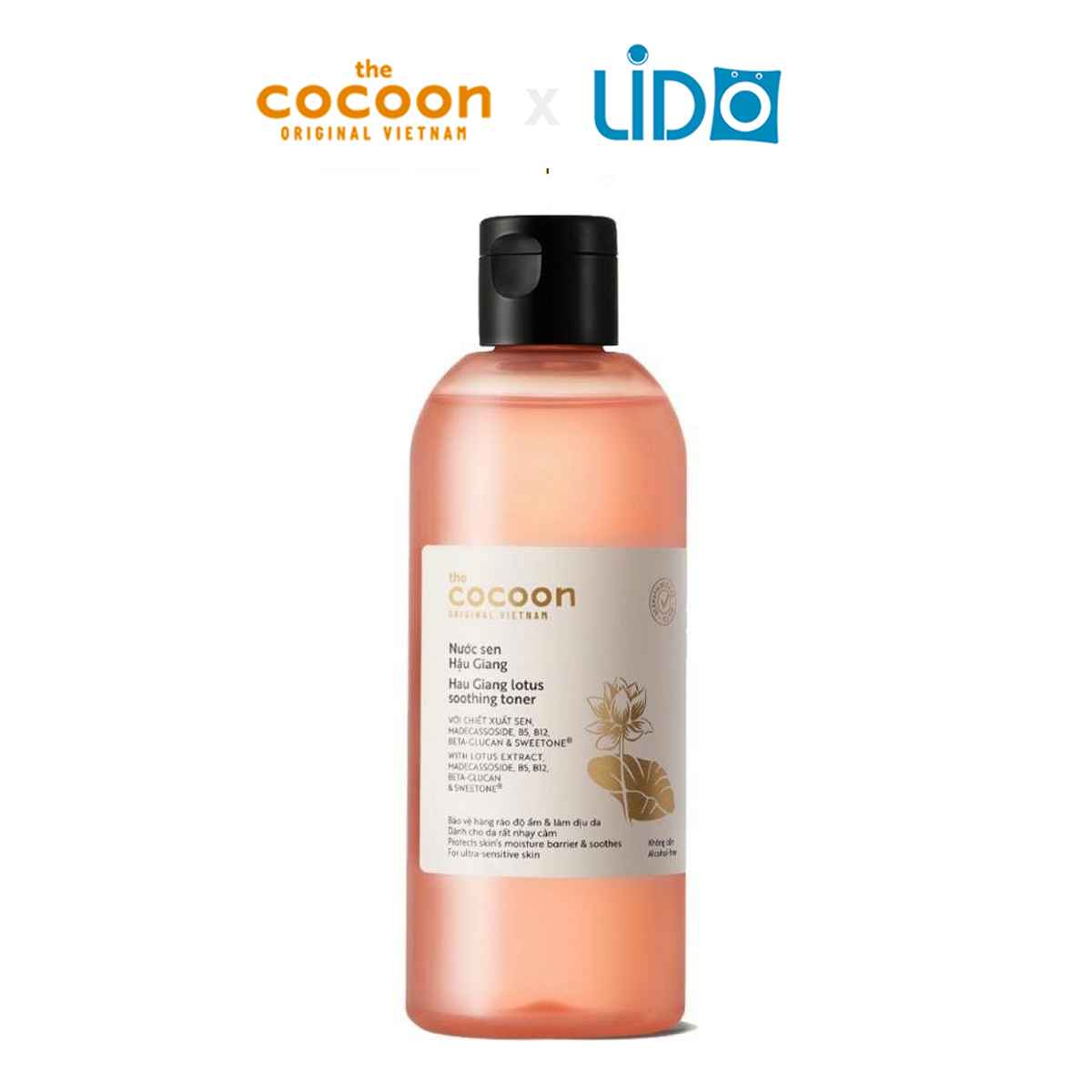 Toner nước cân bằng da SEN Hậu Giang cocoon 310ml
