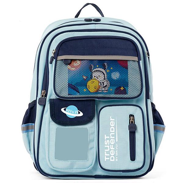 Ba Lô Học Sinh - Mr.Vui 1073 - Màu Xanh Biển + Xanh Đen