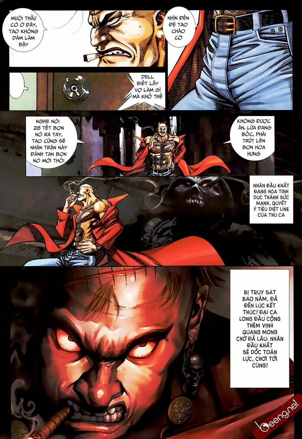 hỏa hồng niên đại hắc cốt đường chapter 420 10