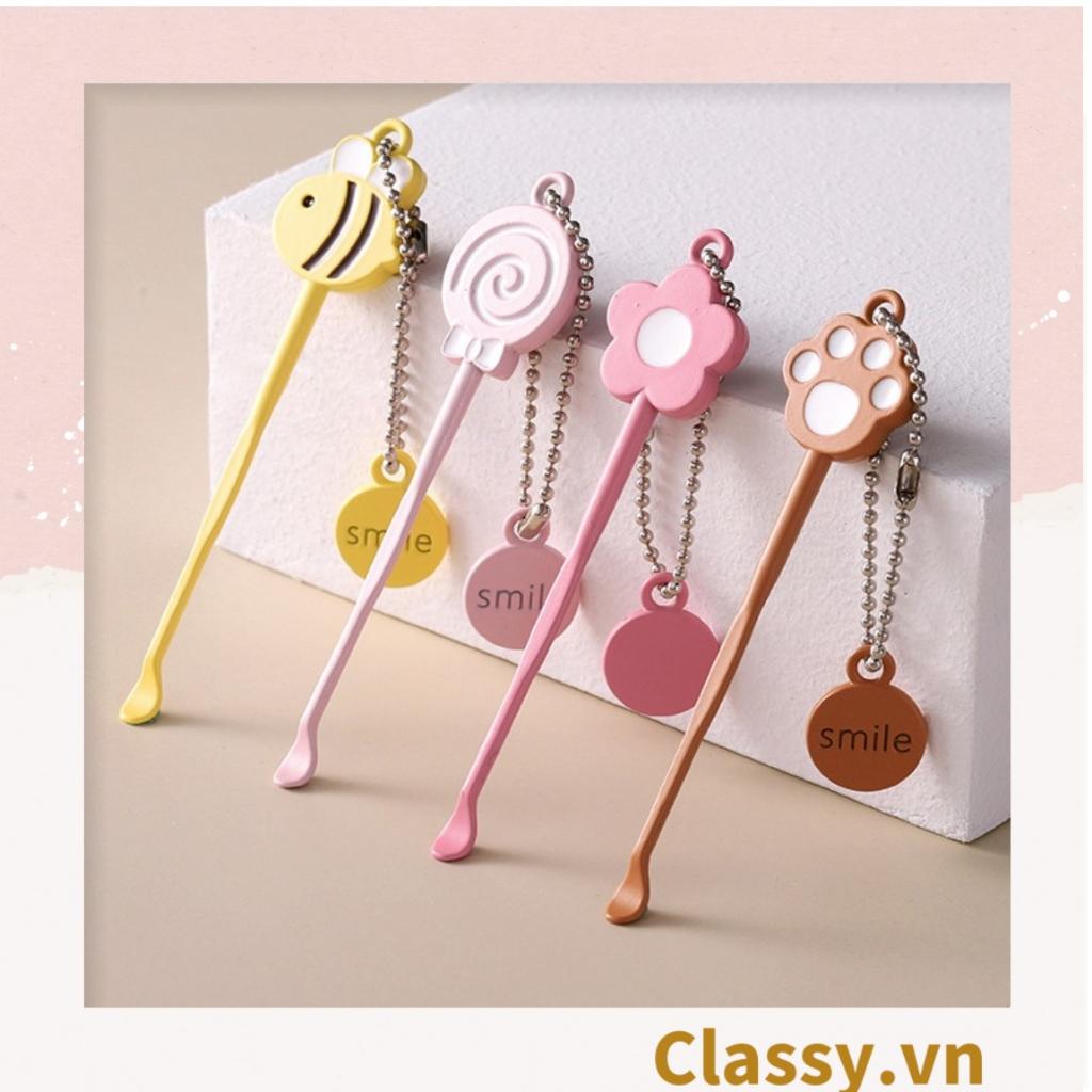 Cây ngoáy tai mini Classy, đính kèm móc khóa con vật cute ngộ nghĩnh PK1322