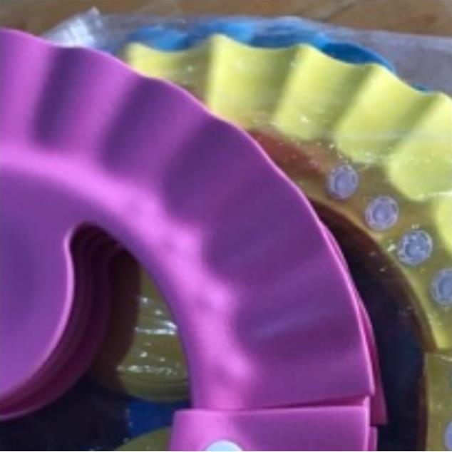 Mũ tắm cho bé - Nón Tắm chắn nước có vành che tai cho bé Duashop