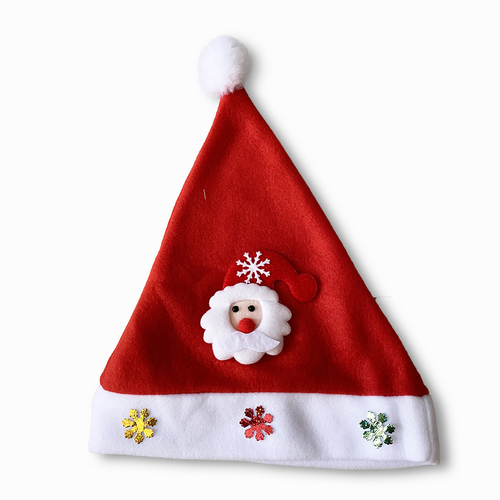 1 Nón Noel Giáng Sinh Merry Christmas Kim Tuyến Có Đèn