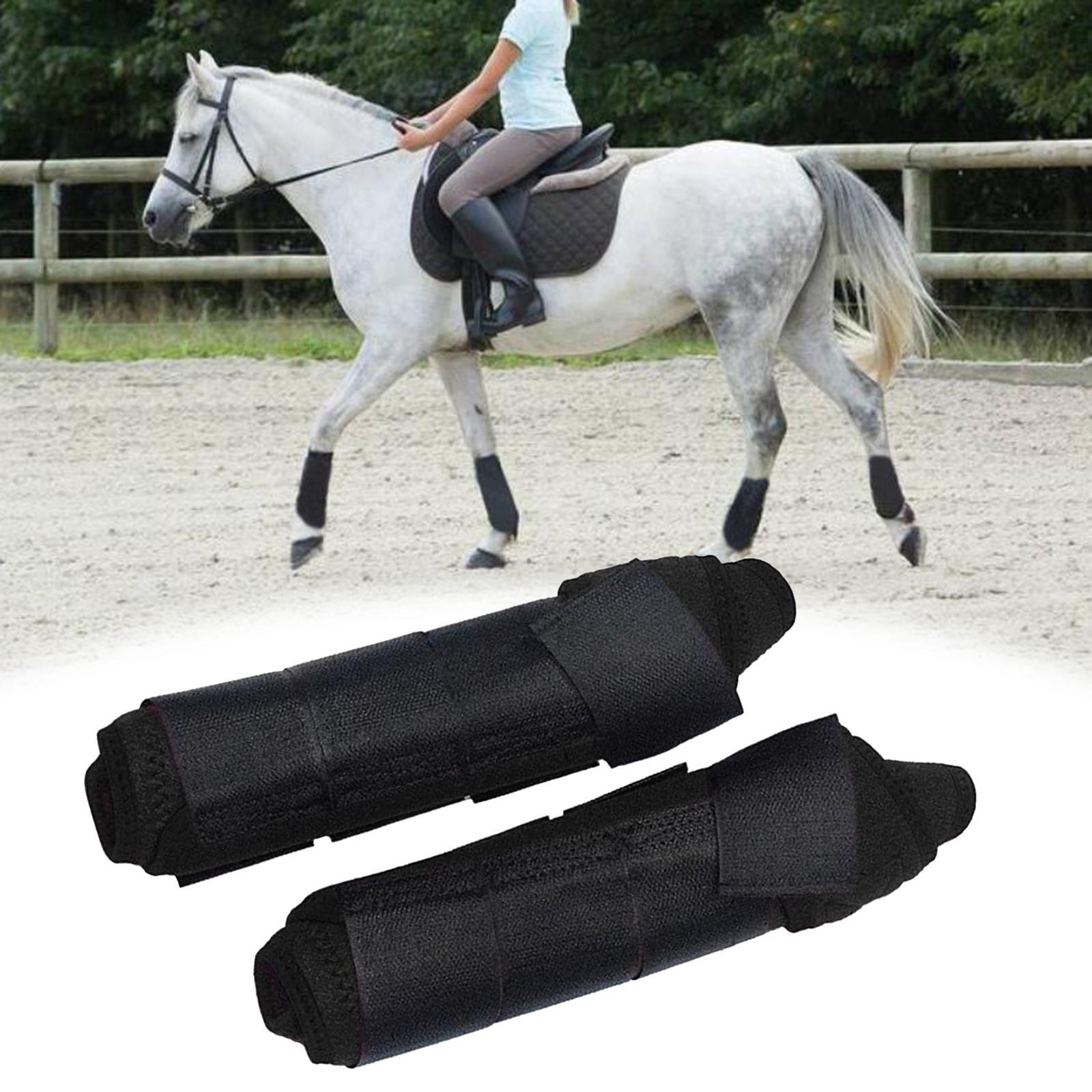 Equine Sport Horse Jumping Tendon Boot Leg Protection Brushing Support Gear