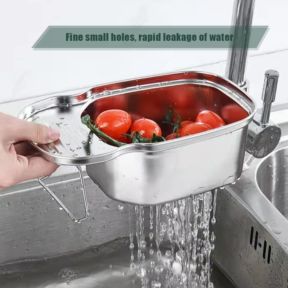 Bộ lọc bồn rửa bằng thép không gỉ Bộ lọc không gỉ kệ nhà bếp đa năng rây