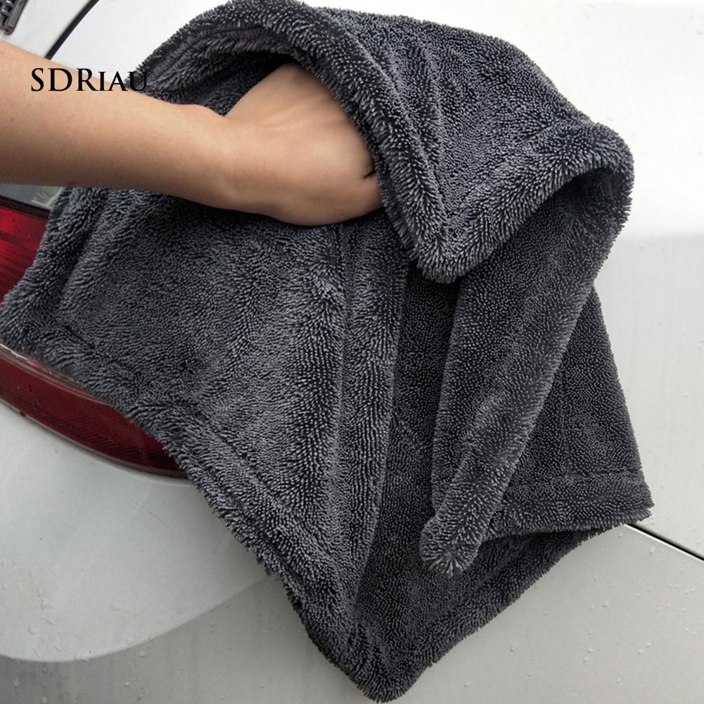 Khăn Lau Xe Hơi Hai Mặt Thấm Hút Tốt