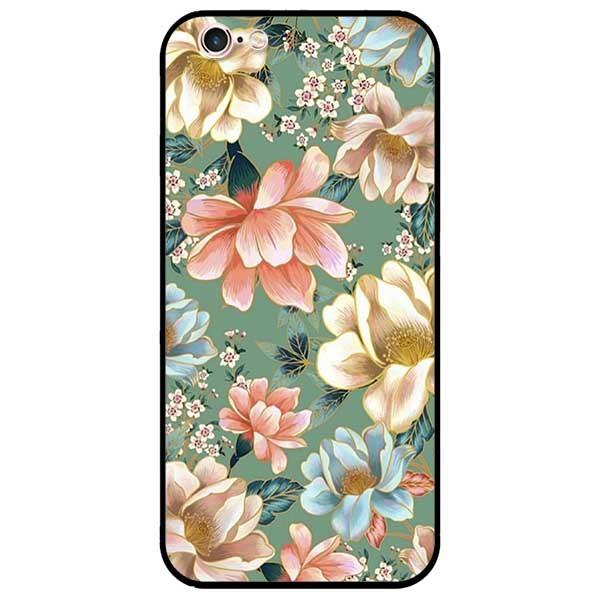 Ốp lưng dành cho Iphone 5 / 5s / 5Se - Iphone 6 / 6s - Iphone 6 Plus / 6s Plus mẫu Hoa Xanh Hồng Vàng