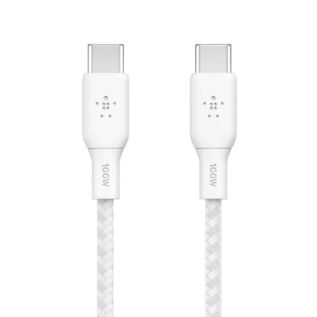 Cáp sạc nhanh USB Type C - C BOOST↑CHARGE Belkin 100W vỏ dù, 2M - Hàng chính hãng