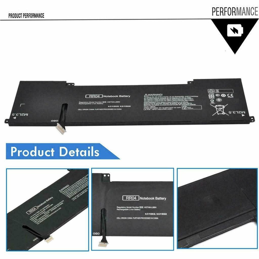 Pin Battery Dùng Cho Laptop HP Omen 15-5208TX 15-5116TX 15-5010NR 15-5010TX RR04XL (Original) 58Wh