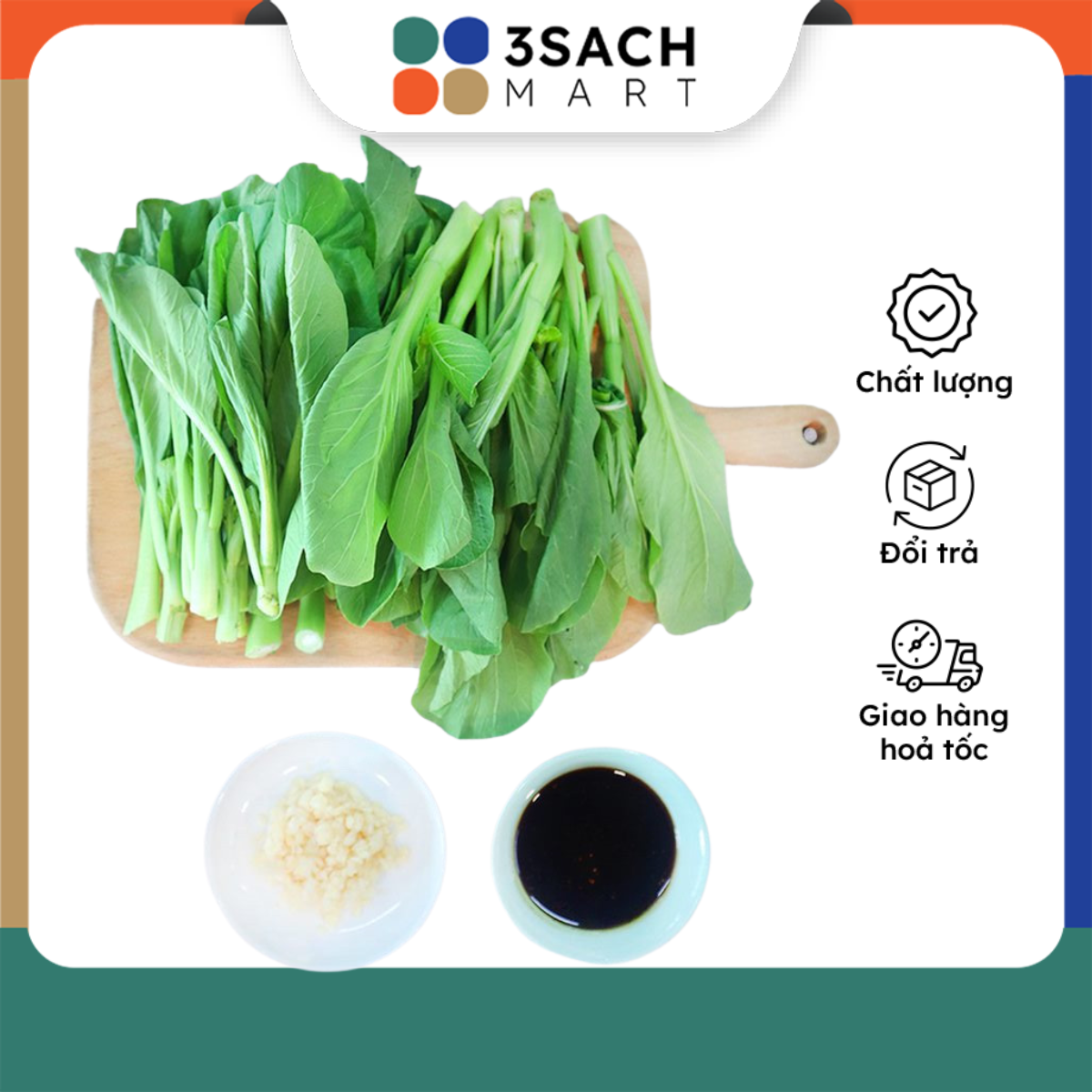 Cải Ngồng Xào Tỏi