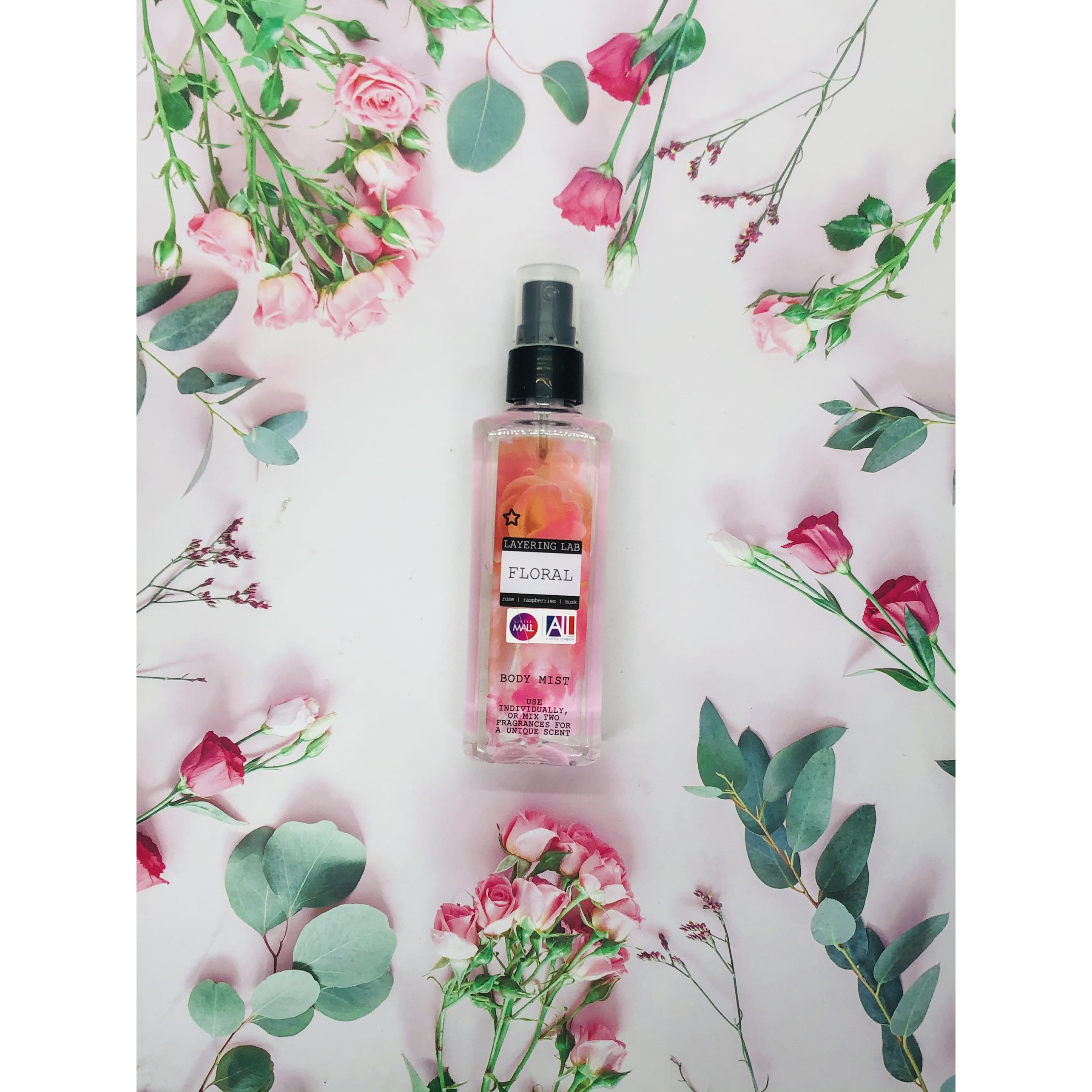 Xịt thơm toàn thân Superdrug Layering Lab Body Mist - 100ml -  Floral