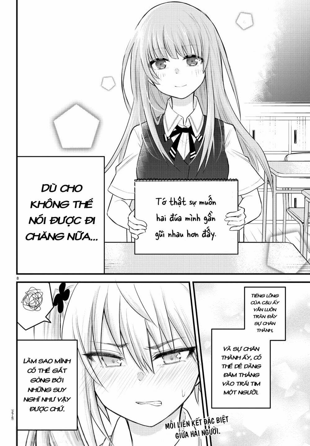 koe ga dasenai shoujo wa chapter 6 9