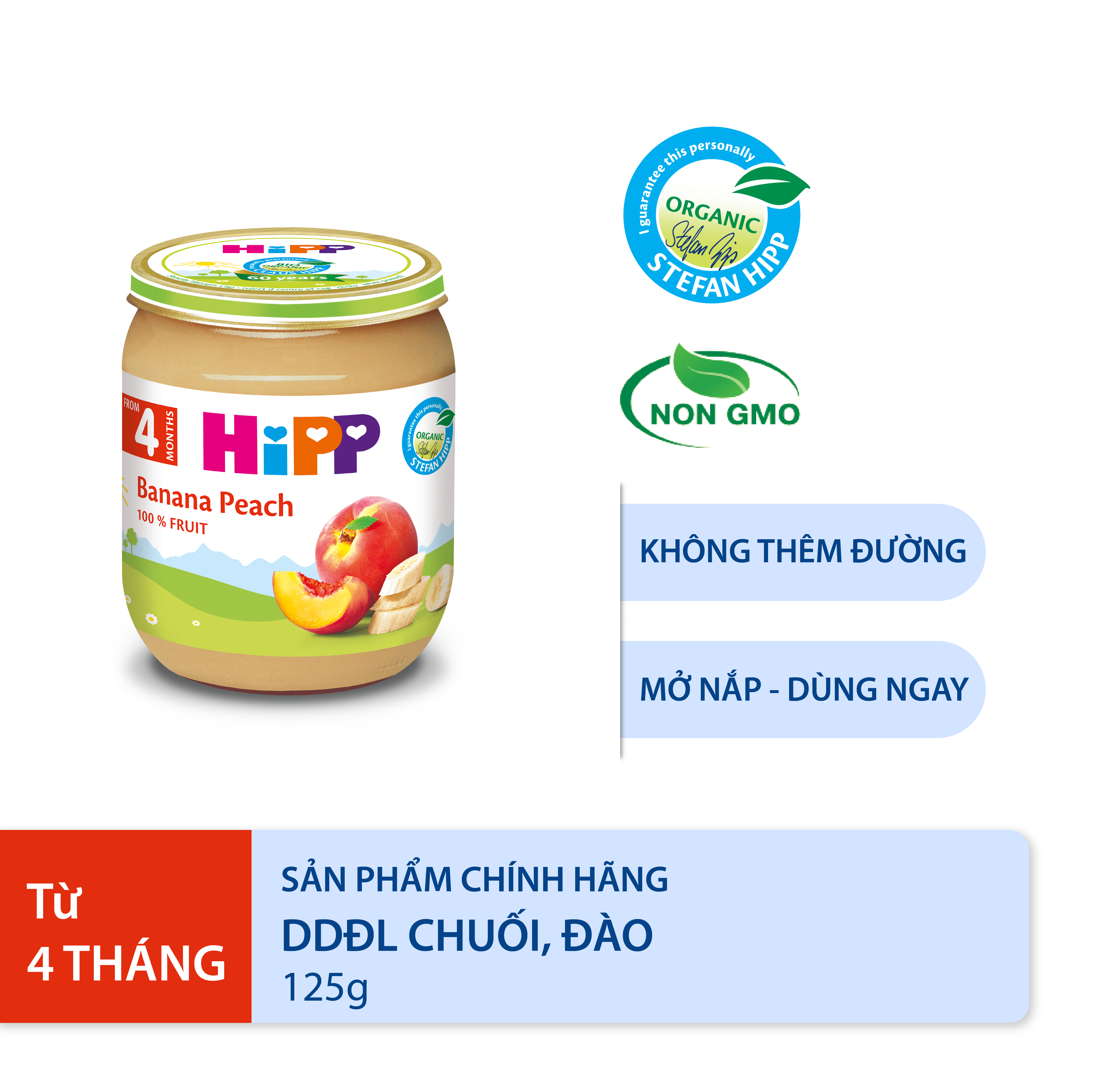 Combo ăn dặm HiPP Organic số 1: Ăn dặm khởi đầu