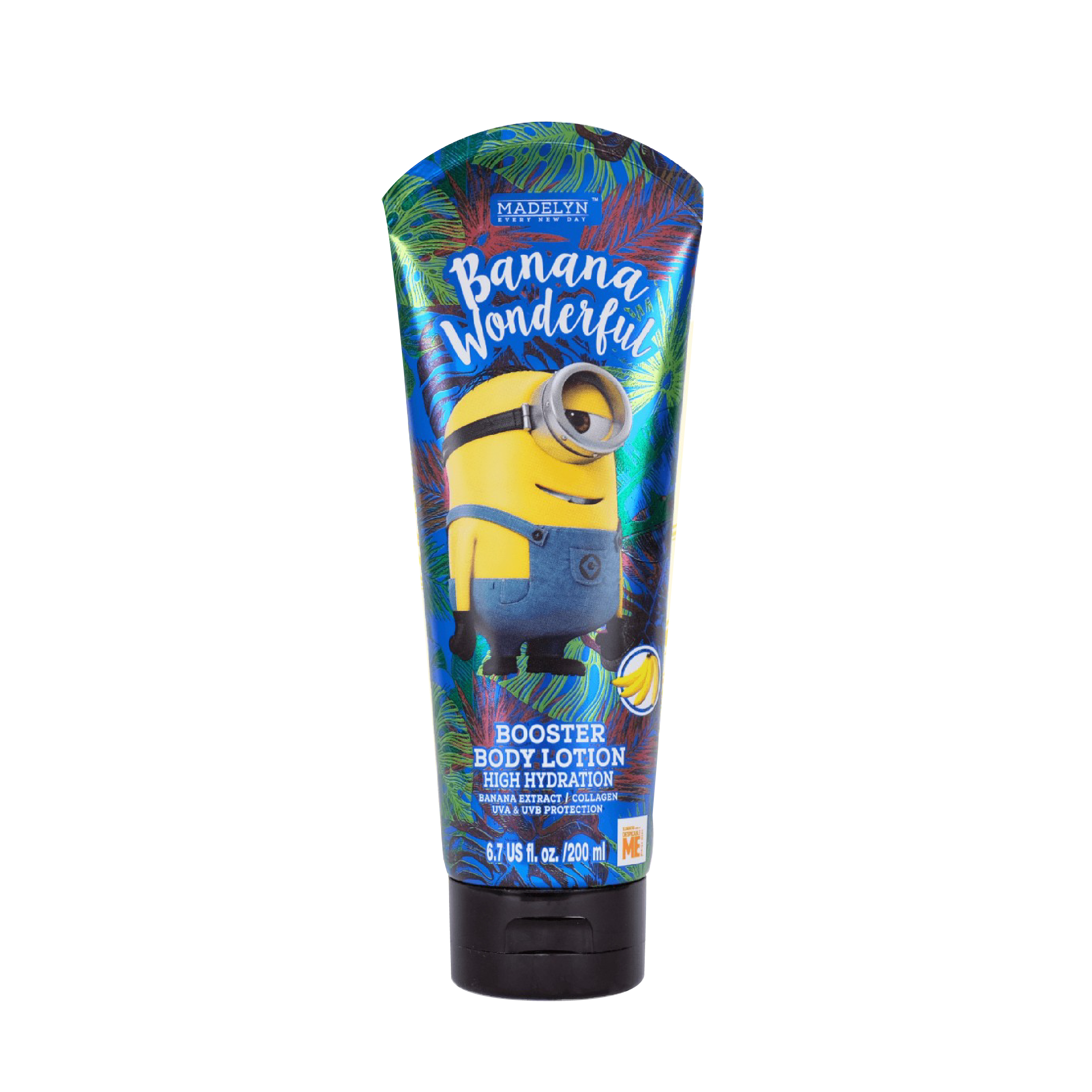 Sữa Dưỡng Thể Giúp Giữ Ẩm Cho Da Hương Chuối (MADELYN MINION BOOSTER BODY LOTION BANANA WONDERFUL) 200ml